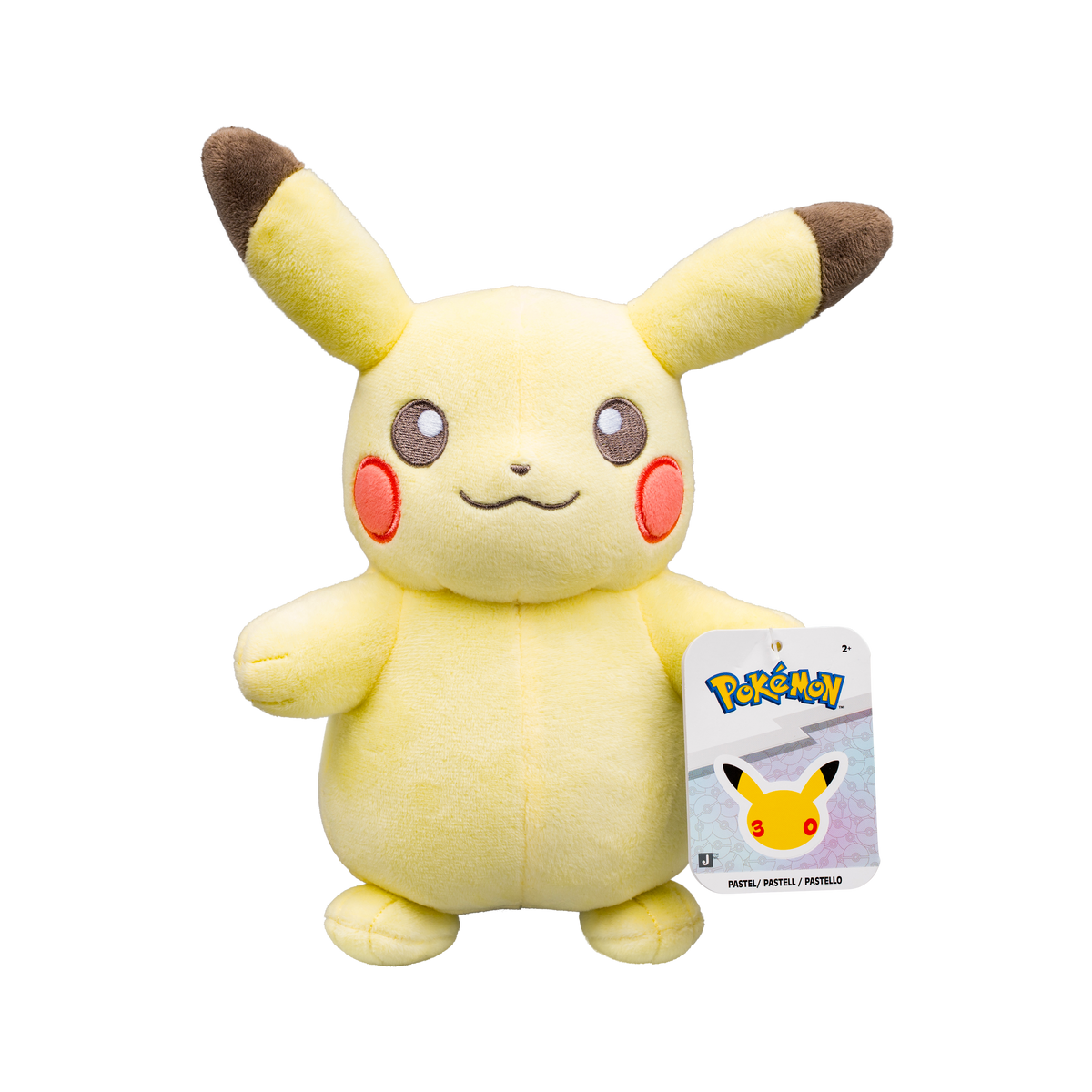 PIKACHU -  8"Pastel Pokemon Plush