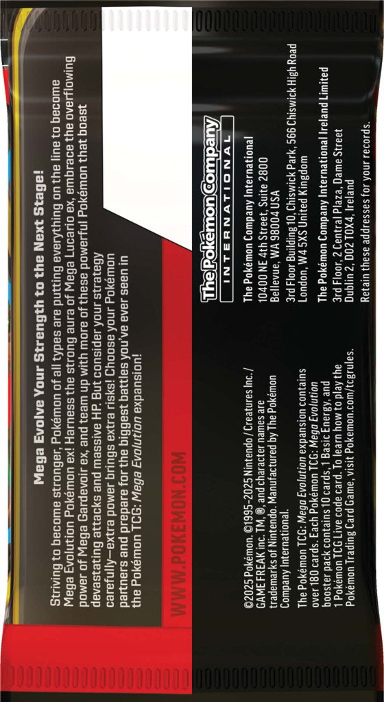 Pokémon TCG Mega Evolution Enhanced Booster - Sealed Box - LIMIT ONE PER CUSTOMER