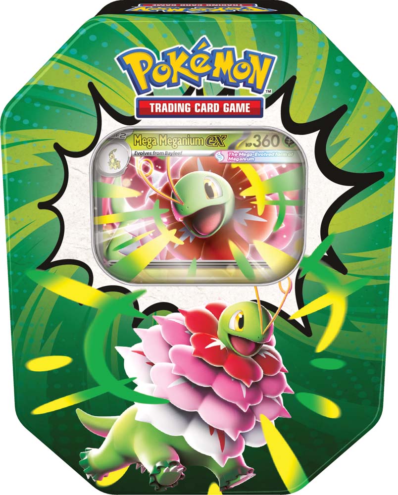 Pokémon TCG: Mega Evolution—Ascended Heroes Tin Assorted - LIMIT TWO PER PERSON