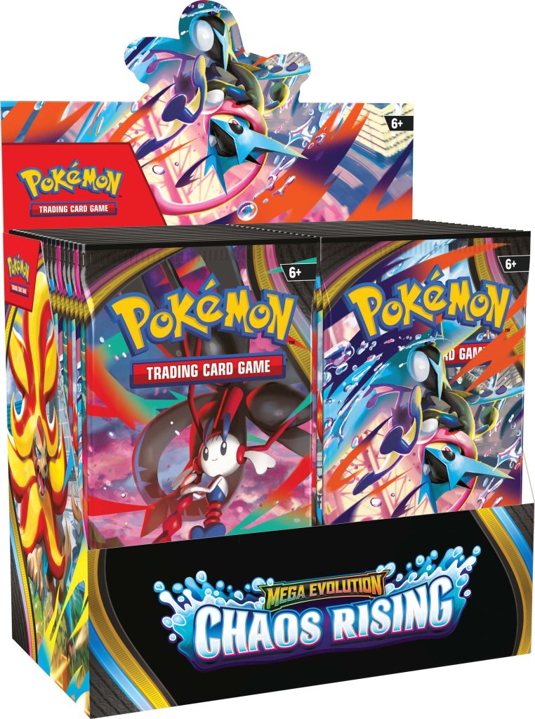 Pokémon TCG: Mega Evolution Chaos Rising Booster