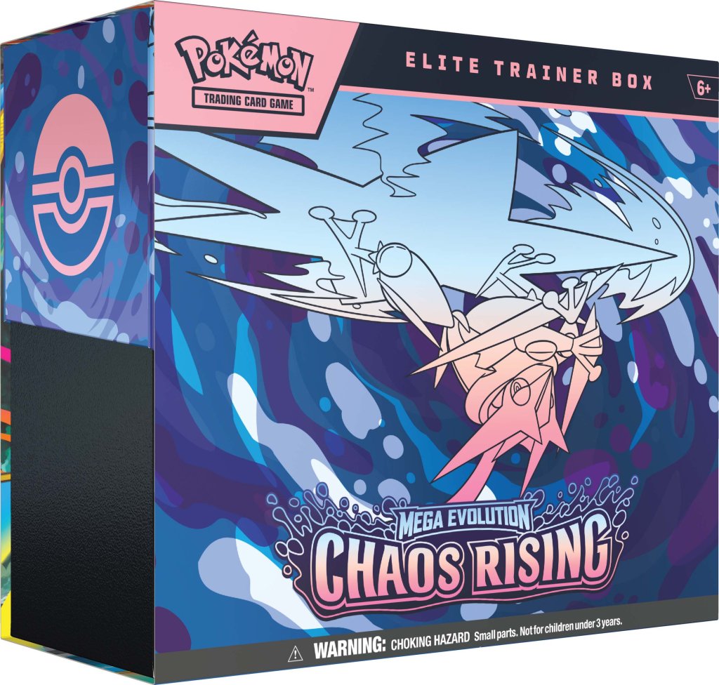 Pokémon TCG: Mega Evolution Chaos Rising Elite Trainer Box  - LIMIT ONE PER CUSTOMER