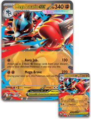 Pokémon TCG: Mega Lucario ex Figure Collection - LIMIT ONE PER CUSTOMER