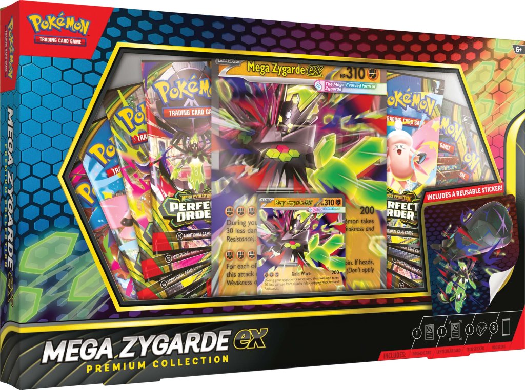 Pokémon TCG Mega Zygarde ex Premium Collection - LIMIT TWO PER CUSTOMER