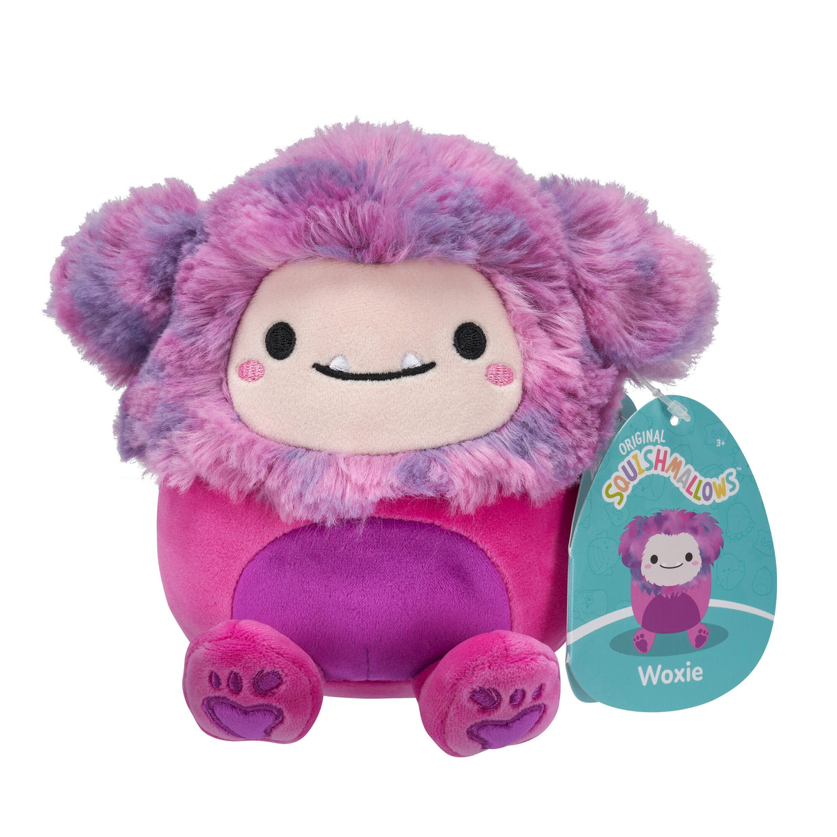 WOXIE Magenta Bigfoot - 7.5" Squishmallow Plush