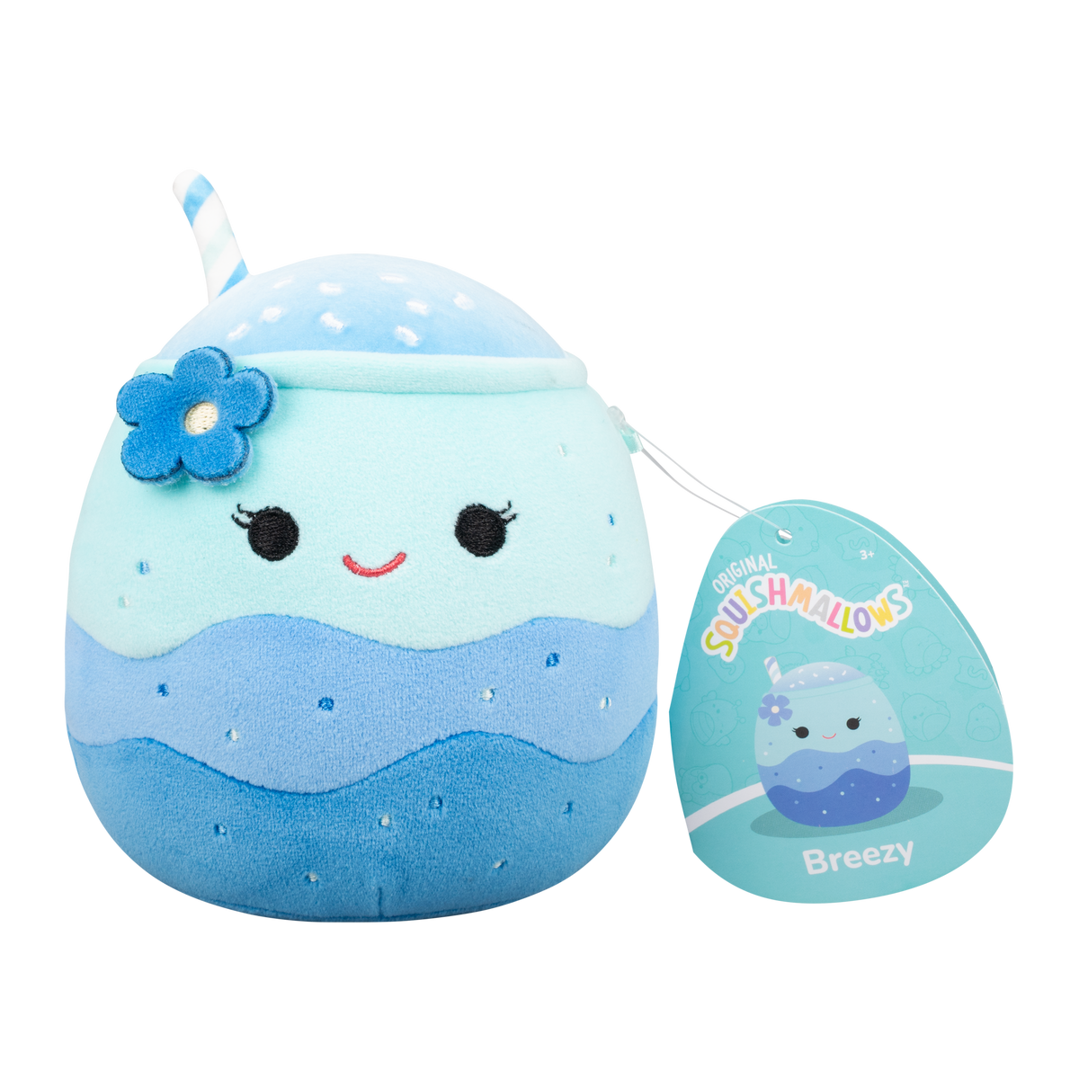 BREEZY Coconut Breeze - 5" Drinks Squishmallow Plush