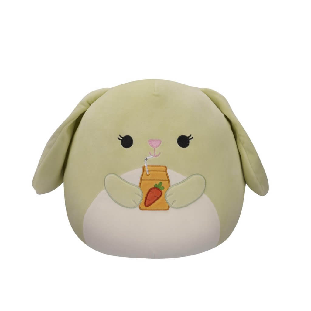 HARA Bunny with Juice Box-   12" EASTER SQUISHMALLOWS