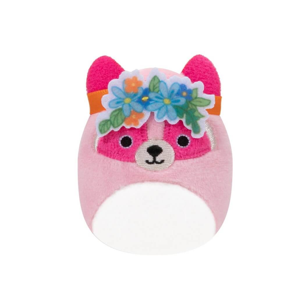 Pink Fox - Series 9 OPENED CAPSULES - SQUISHVILLE  - Mini Plush