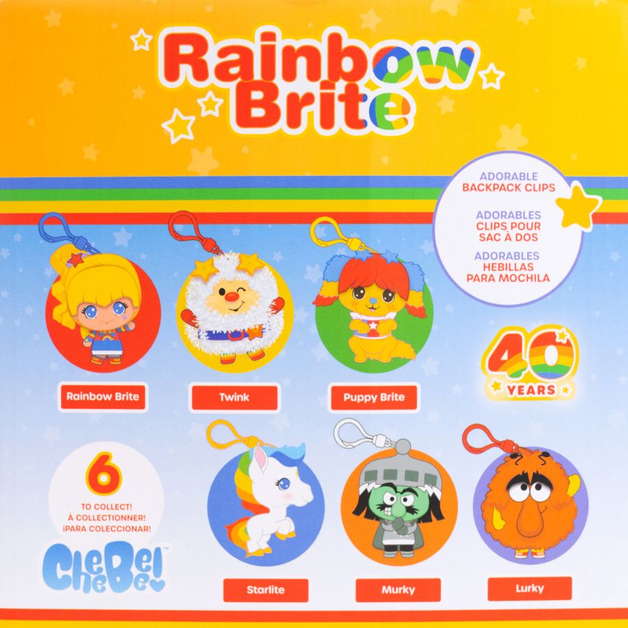 Rainbow Brite - 2.5" CheeBee Keychain Blind Bag