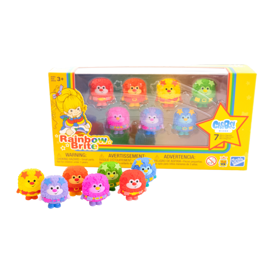 Rainbow Brite - 1.5" CheeBee Sprite Micro Set [7 Pack]