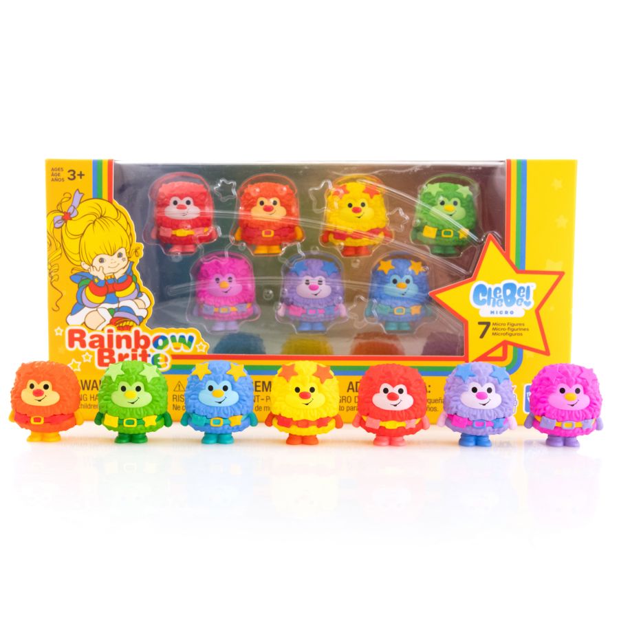 Rainbow Brite - 1.5" CheeBee Sprite Micro Set [7 Pack]