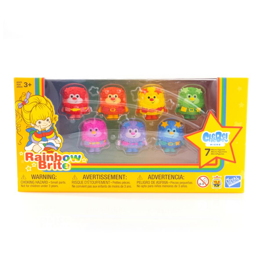 Rainbow Brite - 1.5" CheeBee Sprite Micro Set [7 Pack]