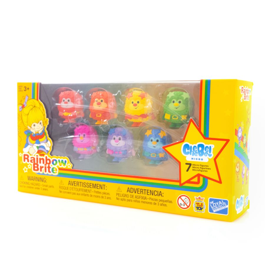 Rainbow Brite - 1.5" CheeBee Sprite Micro Set [7 Pack]