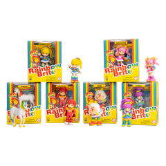 FULL SET 6 - Rainbow Brite - 2.5" Collectable Figure Assortment