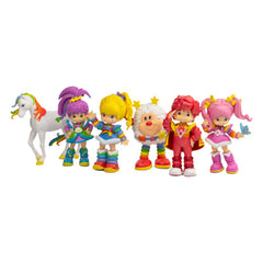 FULL SET 6 - Rainbow Brite - 2.5" Collectable Figure Assortment