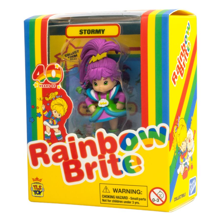 FULL SET 6 - Rainbow Brite - 2.5" Collectable Figure Assortment