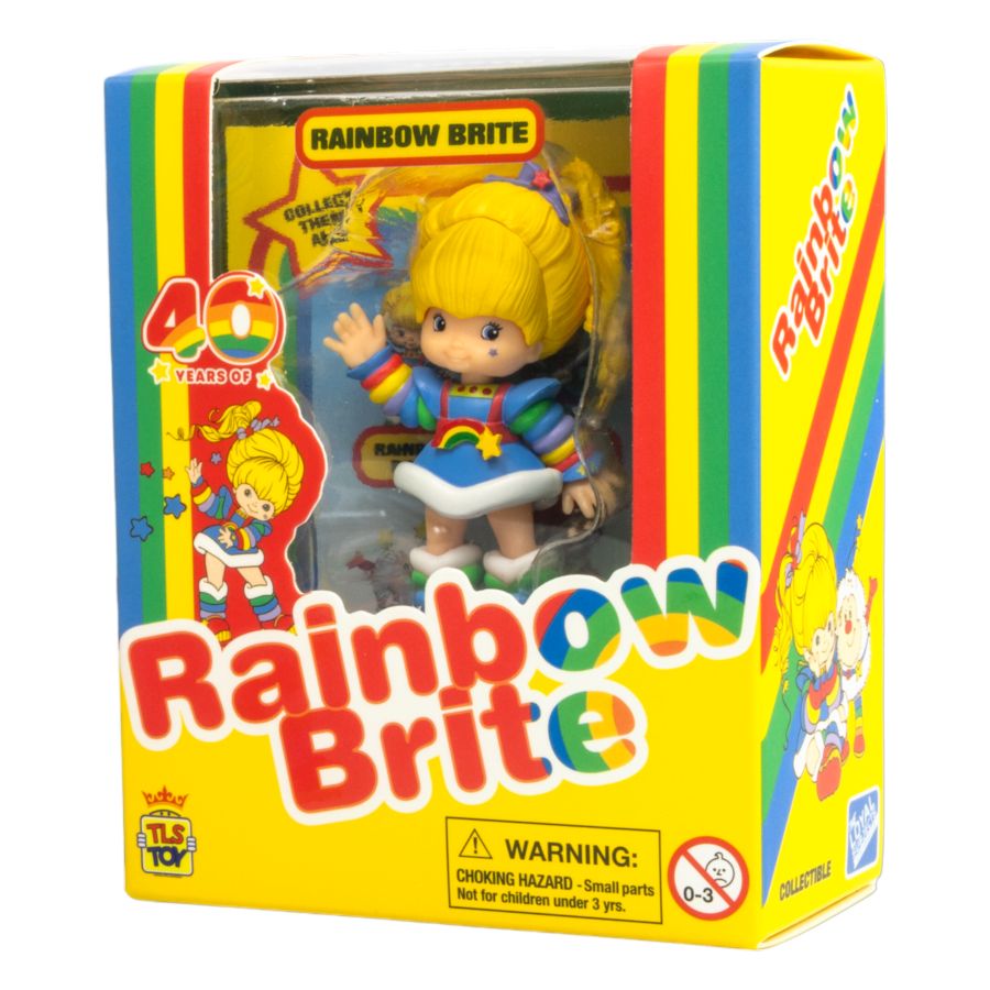 FULL SET 6 - Rainbow Brite - 2.5" Collectable Figure Assortment