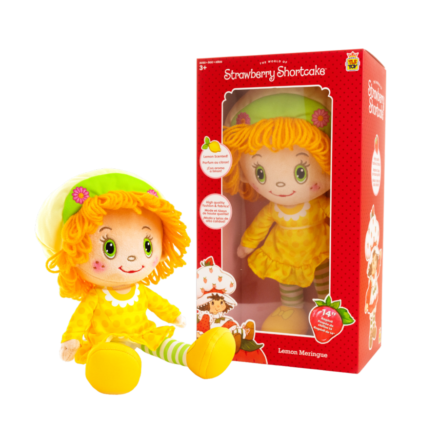 Strawberry Shortcake - Lemon Merinqure 14" Rag Doll