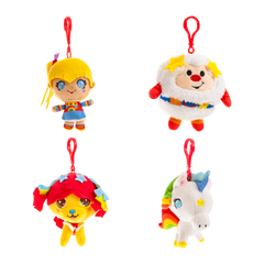 Rainbow Brite - 4" Backpack Clips