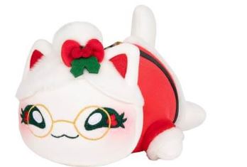 Mrs Claus Cat (Opened) - Aphmau Mystery Meemeow 6" Christmas Plush