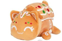 Gingerbread Cat (Opened) - Aphmau Mystery Meemeow 6" Christmas Plush