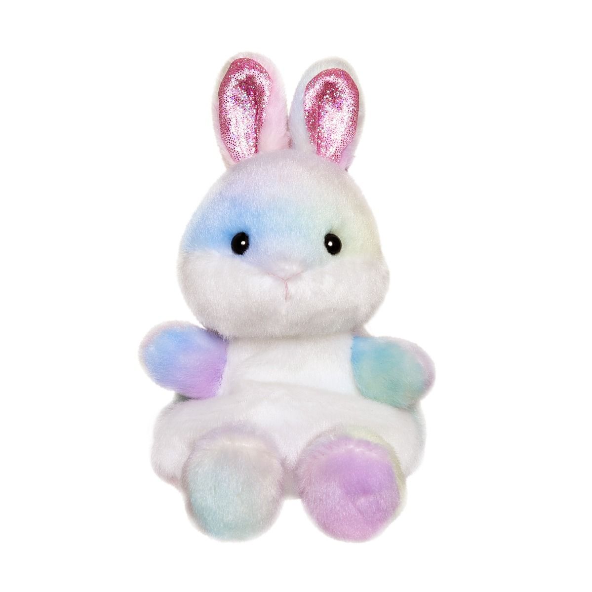 Palm Pal - 13cm Rainbow Bunny