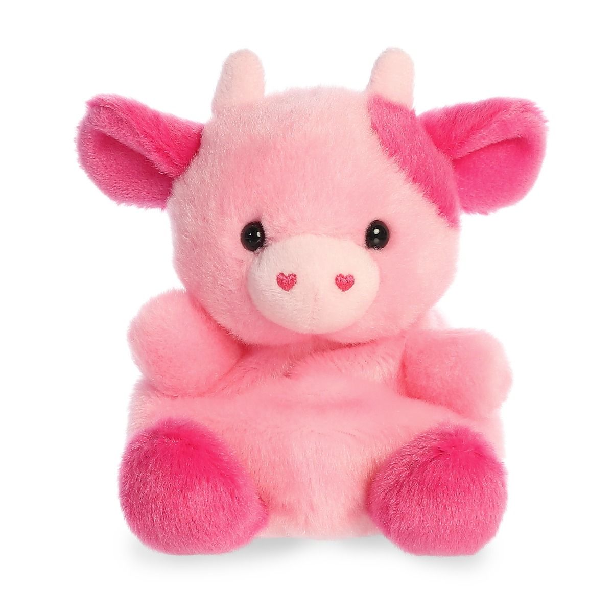 Palm Pal - 13cm Pink Cow