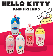 Hello Kitty Bubble Tea 25cm - 6 Designs