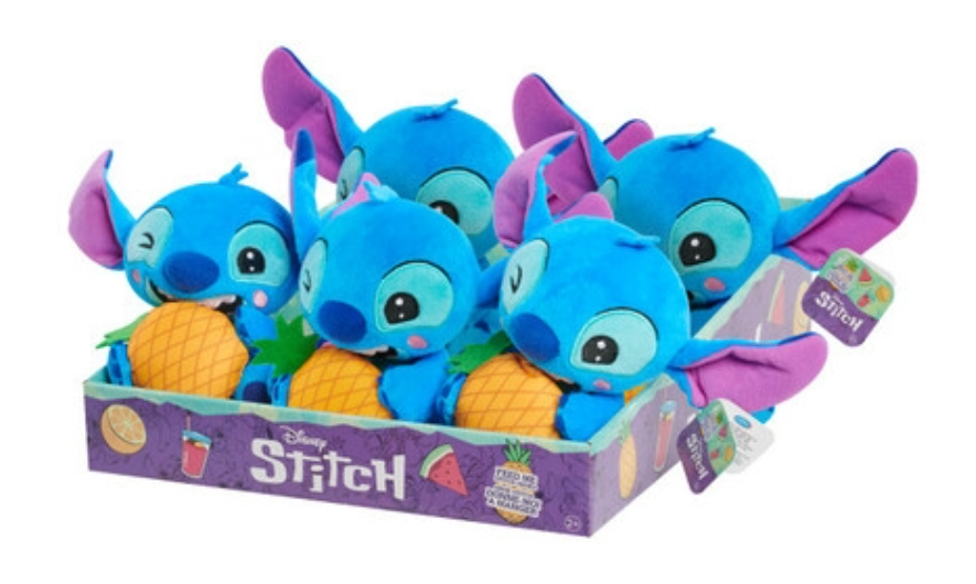 Disney STITCH Small Plush 3 Different Designs Bemine Collections