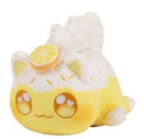 Lemon Meringue Cat(Opened) - Aphmau 6" Mystery MeeMeows Plush - Series 10 (Bakery)