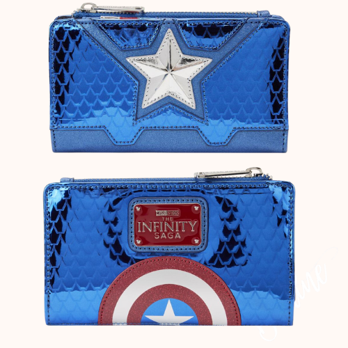 Loungefly Marvel Comics - Captain America Costume Flap Wallet