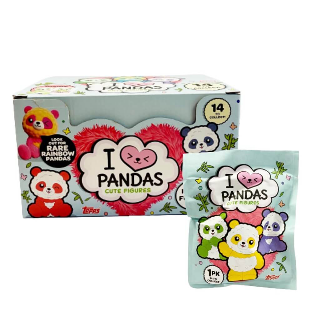 TOPPS I Love Pandas Cute Figures