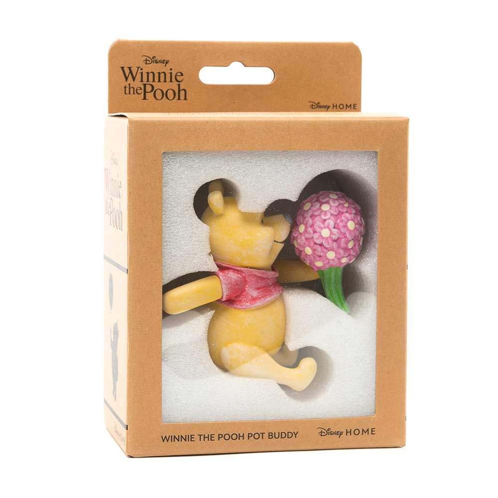 Winnie The Pooh Holding Flowers - Pot Buddies