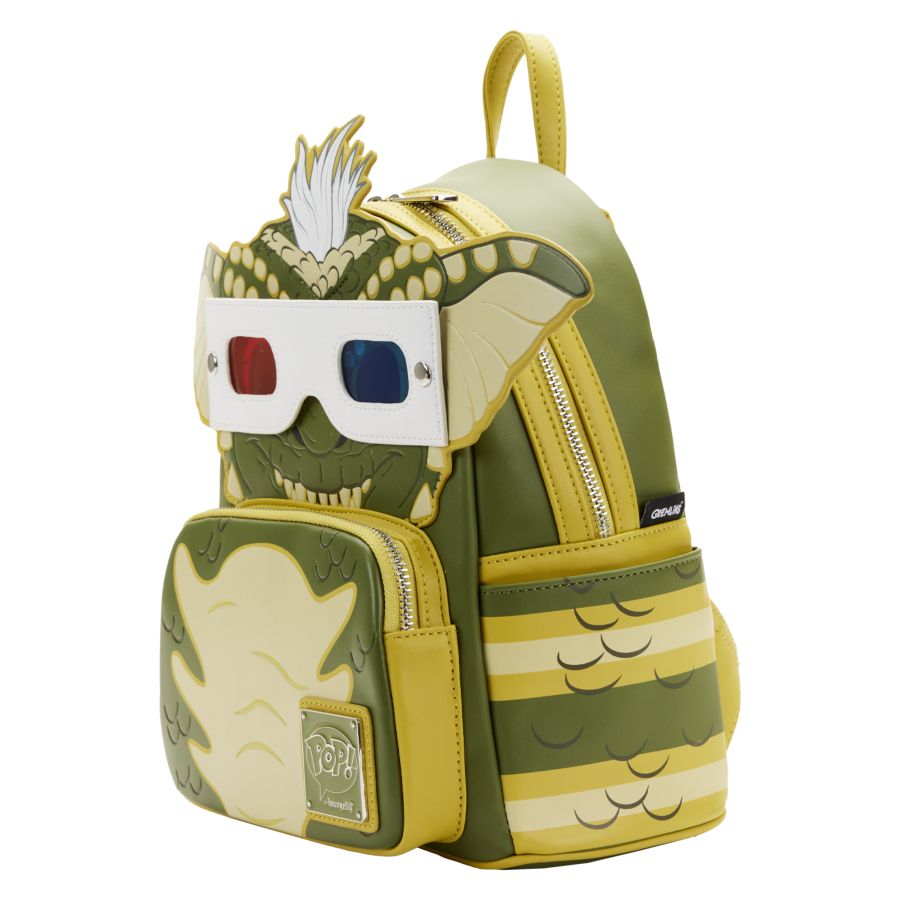 Loungefly Gremlins - Stripe Pop! Mini Backpack with 3D Glasses