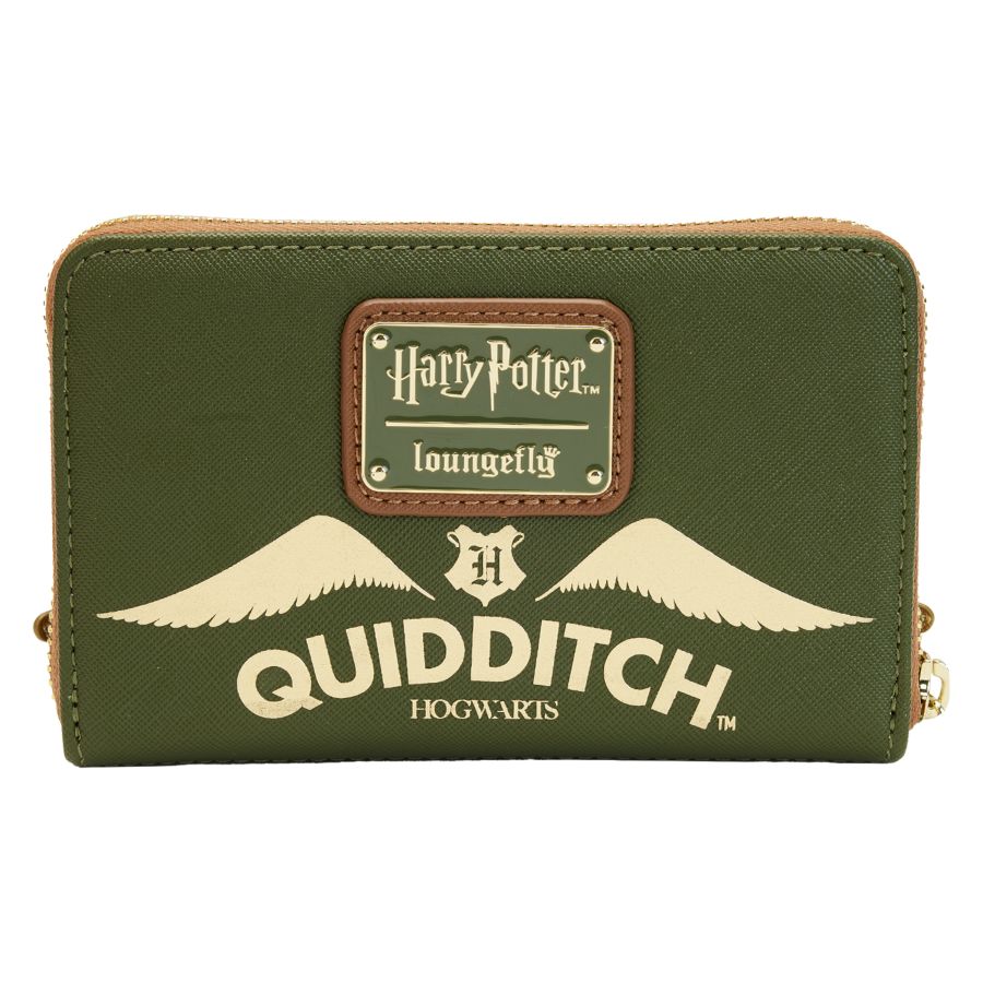 Loungefly X Harry Potter Hogwarts Fall Leaves Zip Around Wallet