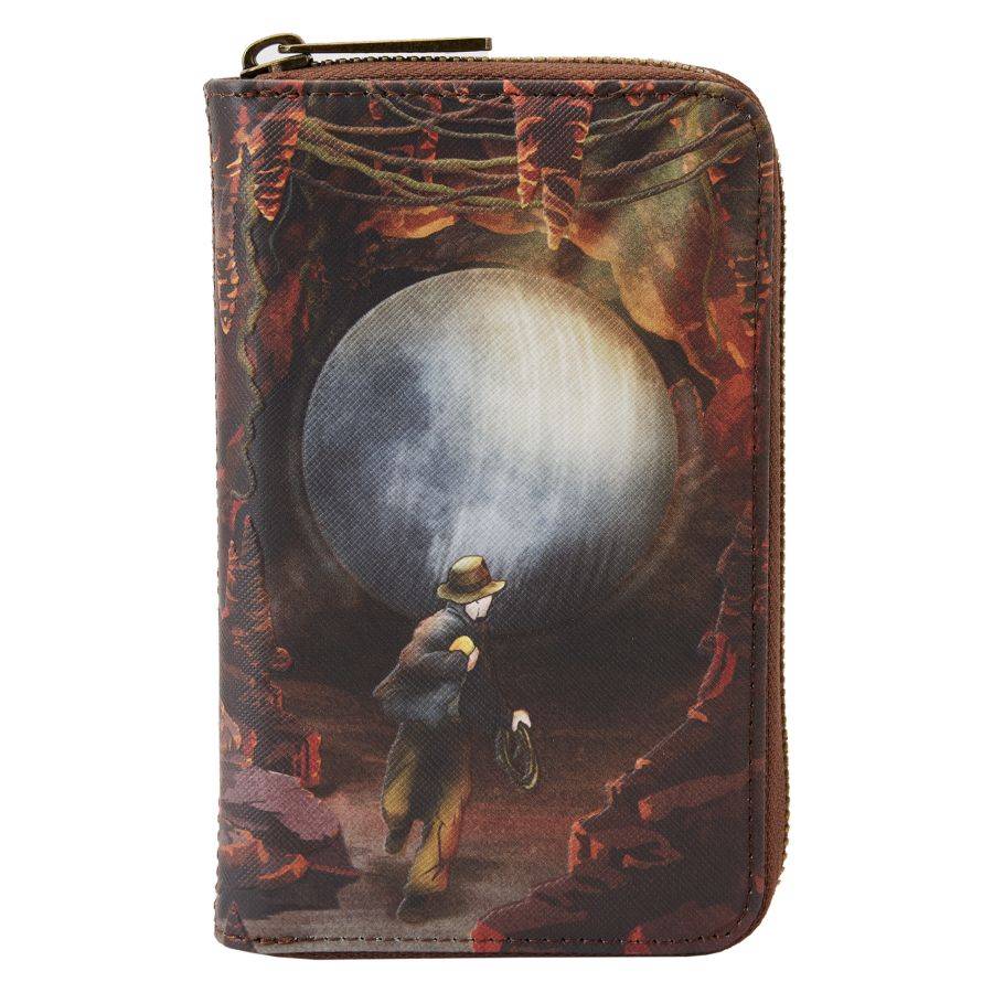 Loungeflly Indiana Jones: Raiders of the Lost Ark - Boulder Scene Zip Around Wallet