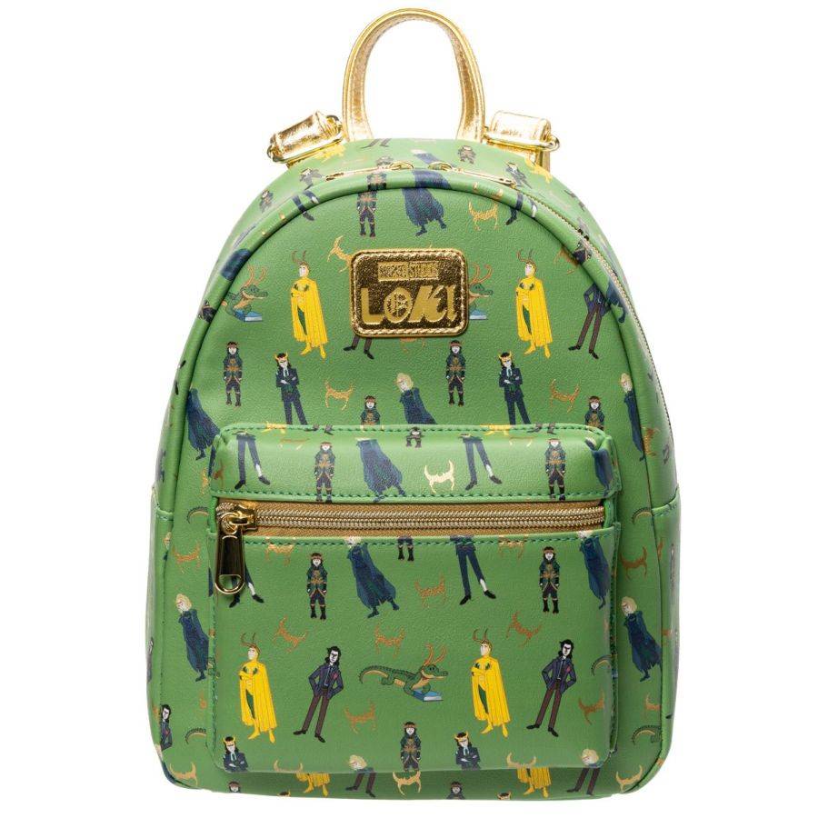 Loungefly Loki (TV) - Loki Print US Exclusive Mini Backpack