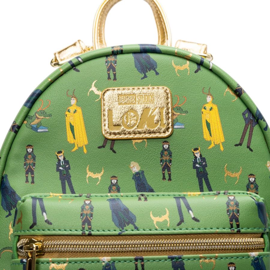 Loungefly Loki (TV) - Loki Print US Exclusive Mini Backpack