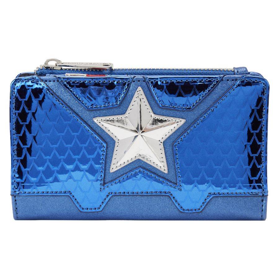 Loungefly Marvel Comics - Captain America Costume Flap Wallet