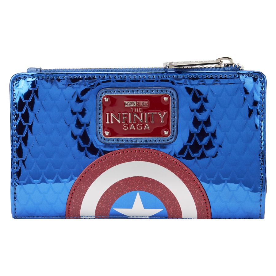 Loungefly Marvel Comics - Captain America Costume Flap Wallet