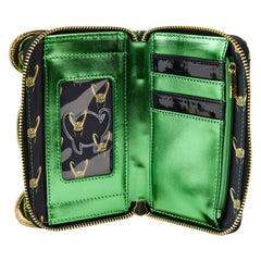 Loungefly Marvel Comics - Loki Metallic Zip Around Wallet