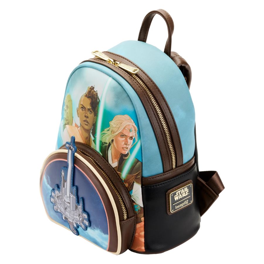falcon mini backpack Loungefly Marvel Captain America Costume Adjustable shoulder straps Pendleton Canopy Canvas Mini Backpack-Falcon
