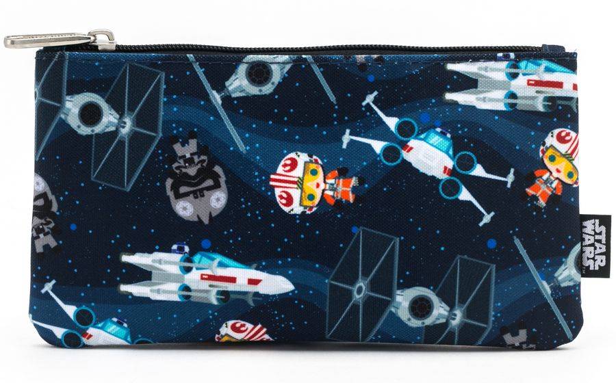 Loungefly Star Wars - Chibi X-Wing / TIE Fighter Pouch