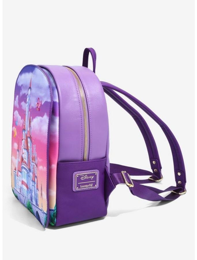 Loungefly Beauty and the Beast (1991) - Castle Snap Flap US Exclusive Mini Backpack