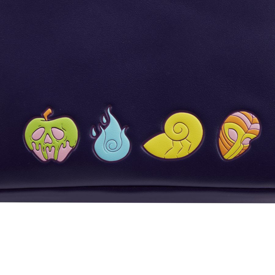 Loungefly Disney Villains - Triple Pocket Glow Mini Backpack