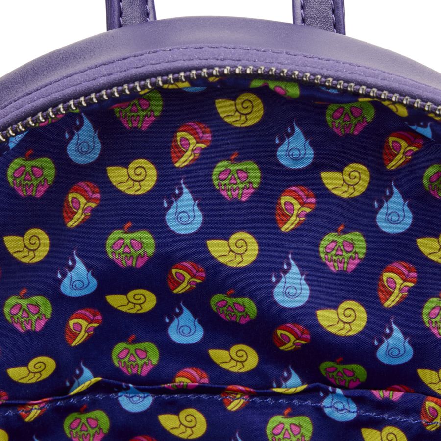 Loungefly Disney Villains - Triple Pocket Glow Mini Backpack