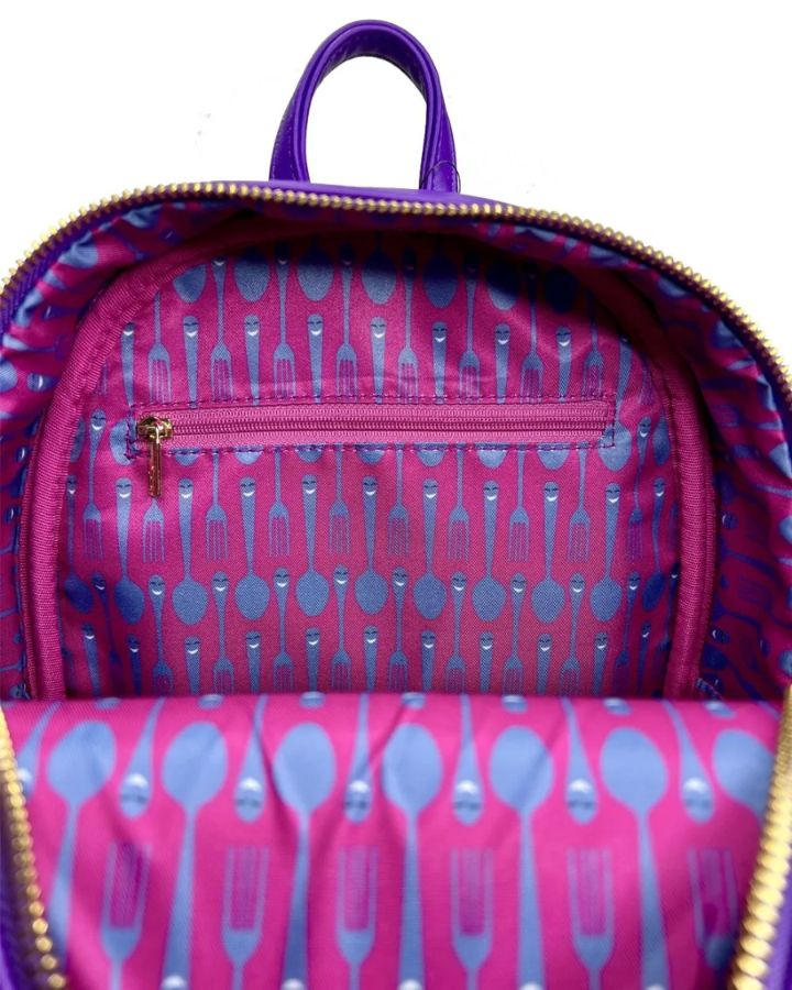 Loungefly Beauty and the Beast (1991) - Be Our Guest Mini Backpack ...