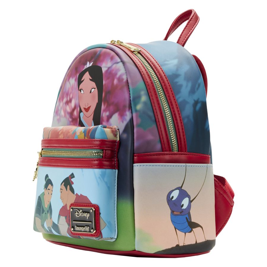 Loungefly Mulan (1998) - Princess Scene Mini Backpack