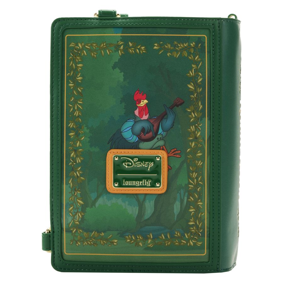 Loungefly Robin Hood (1973) - Classic Book Cover Convertible Crossbody