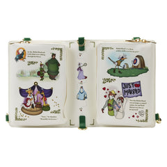 Loungefly Robin Hood (1973) - Classic Book Cover Convertible Crossbody