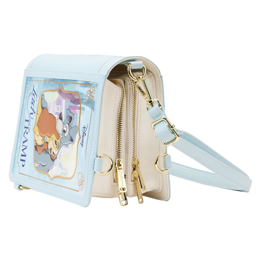 Loungefly Lady and the Tramp - Book Convertible Crossbody